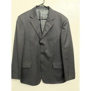 Vintage J Crew Mens Blazer Sport Coat Casual Button Jacket Size 42R Wool Suit